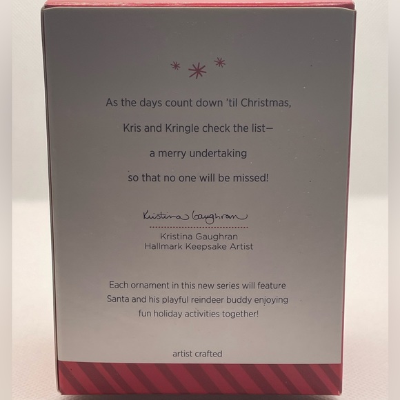 Hallmark Keepsake ornament- “Kringle and Kris” - Picture 3 of 4
